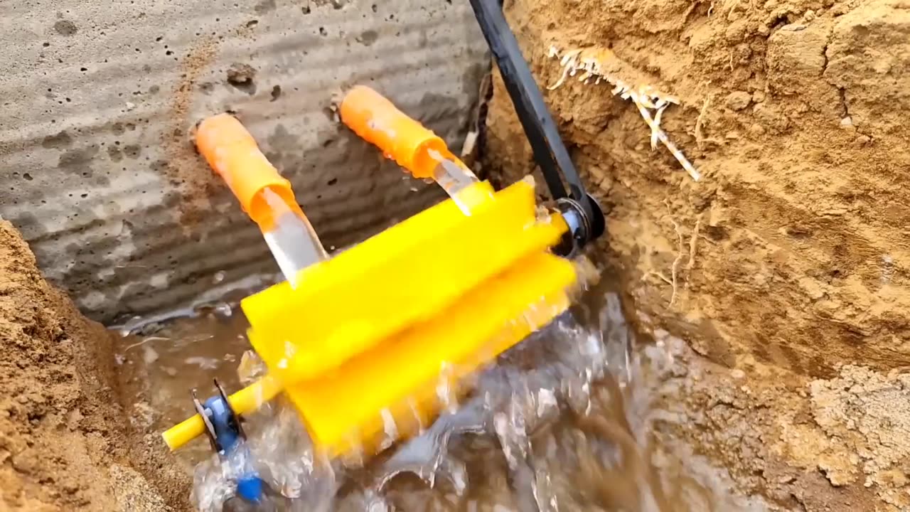 Mini dam construction || Motor project | Electric Water pump