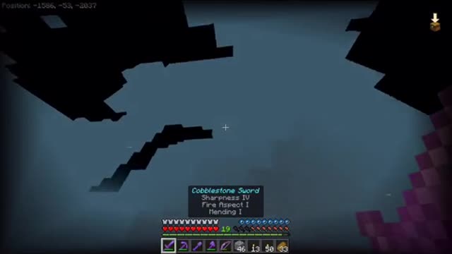 This is a crazy minecraft legendary moment