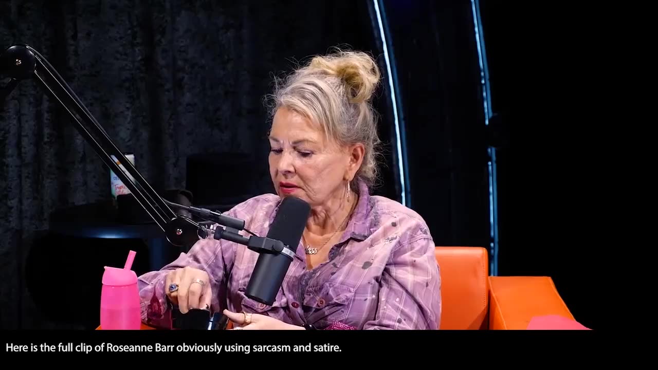 Roseanne Barr | Here Is the Full Clip of Roseanne Barr Obviously Using Sarcasm & Satire to Discuss the Censoring of Critical Thinking & Truth