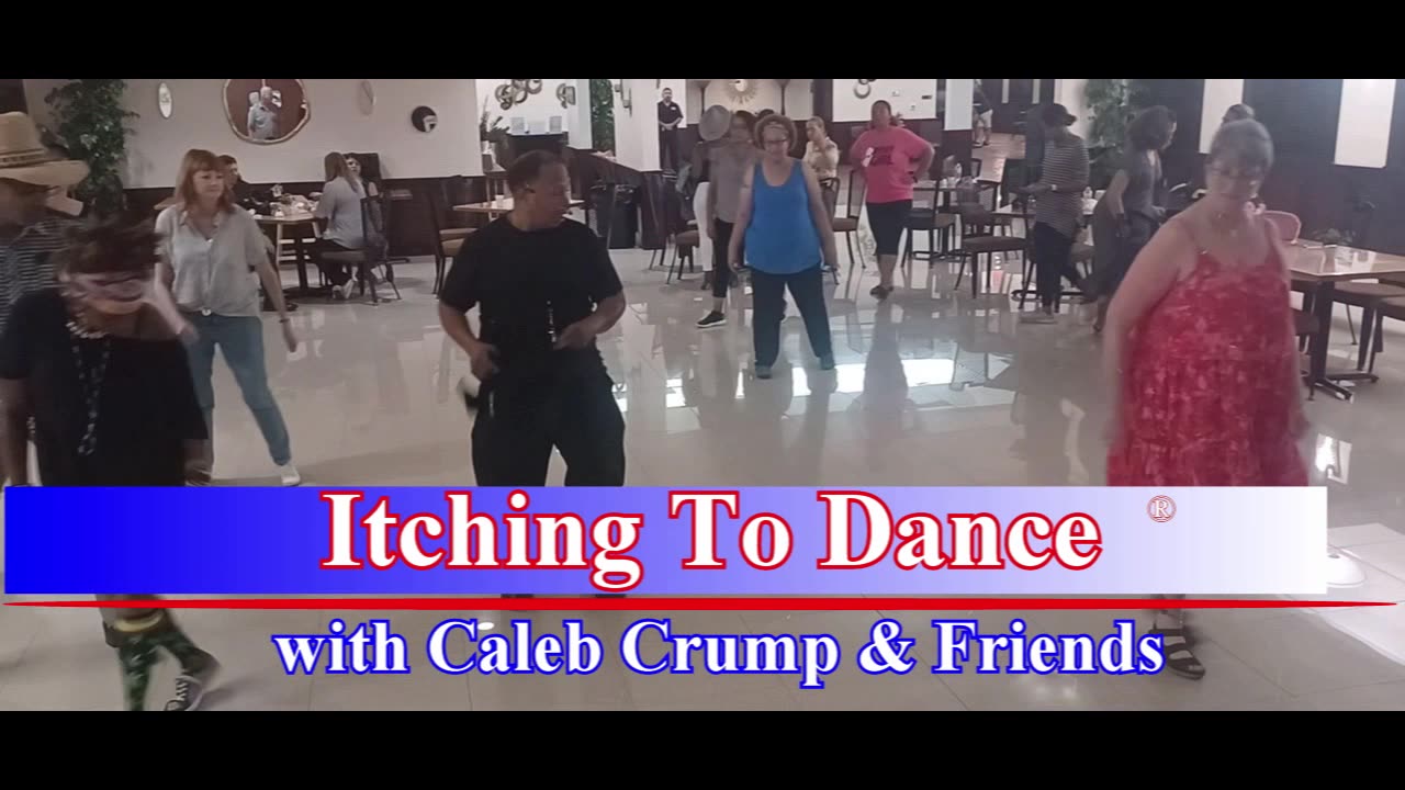 Electric Slide Line Dance with Itching To Dance® and Caleb Crump - With Gotta Purchase Led Hats