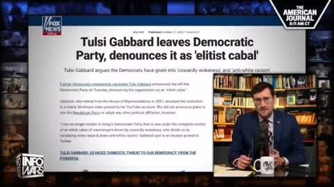 Infowars truth!! Tulsi Gabbard sees the light!! Maybe?