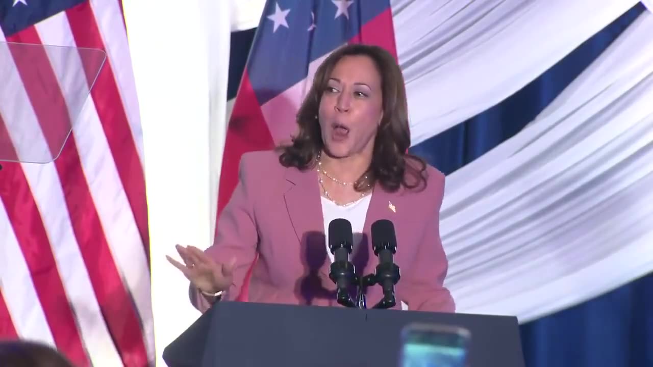 Kamala Harris: "I am so proud to run for re-election with our president