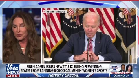 Caitlyn Jenner ripping apart Joe Biden