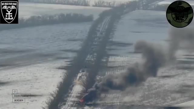 Ukraine War Russian Column Systematically Annihilated In Ukrainian Ambush
