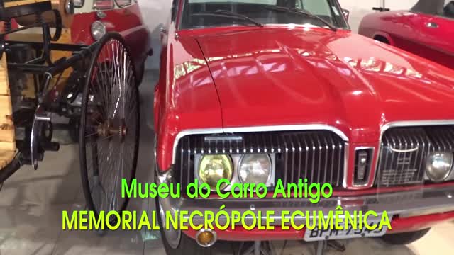 MUSEU CARRO ANTIGO - MEMORIAL NECRÓPOLE ECUMÊNICA - SANTOS - SP - BRASIL