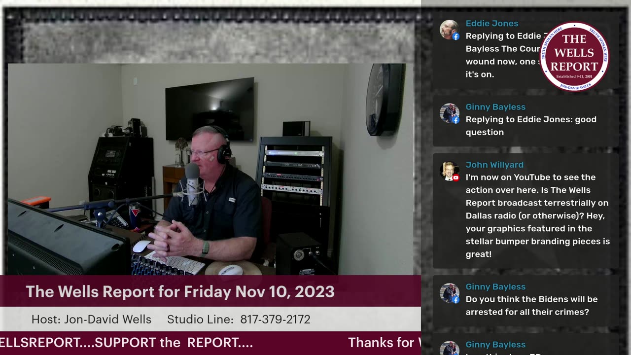 The Wells Report for Friday, November 10, 2023