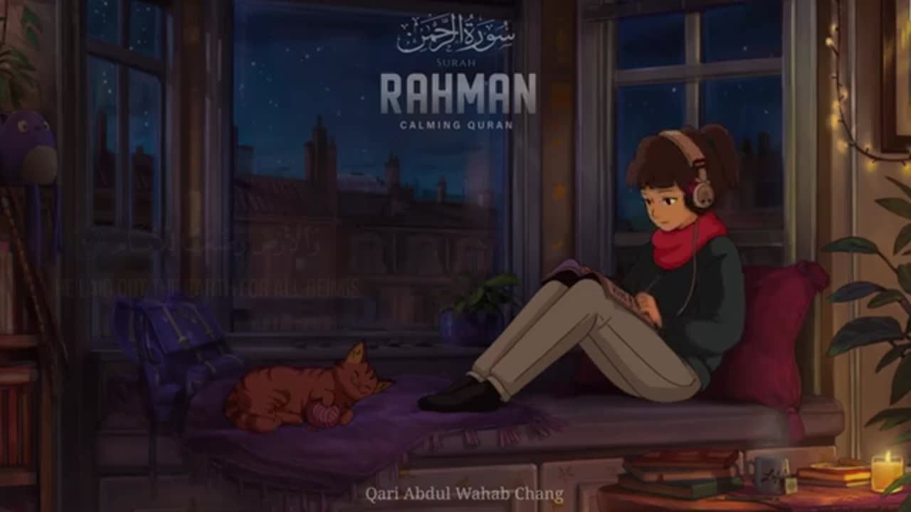 surah Rehman | complete with arbicenglish subtitile | coozy winters best meditation for souls