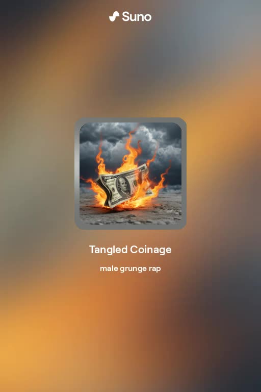 Tangled Coinage - Grunge Rap about Inflation version 1