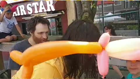 "Best Balloon-making I've ever seen in my life" - Coquitlam Guest