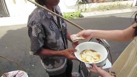 ES SELENDANG MAYANG !!! INDONESIA STREET FOOD