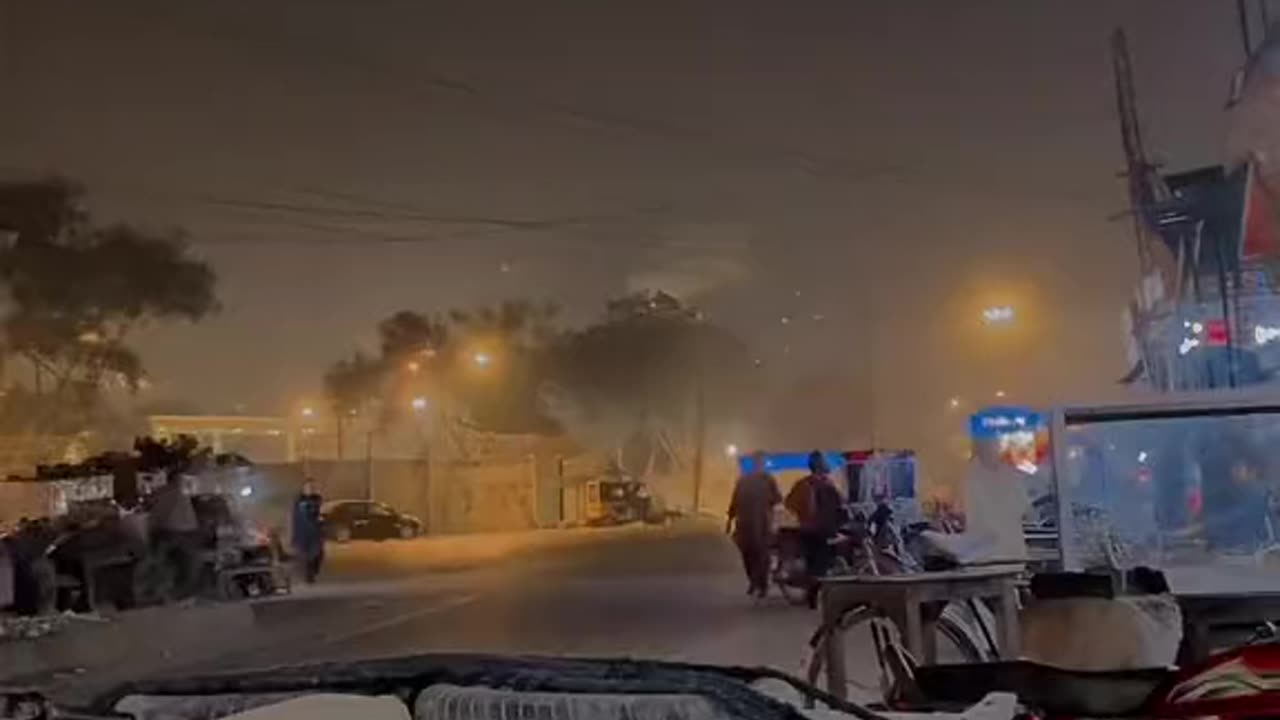 Short video views on place beautiful night times