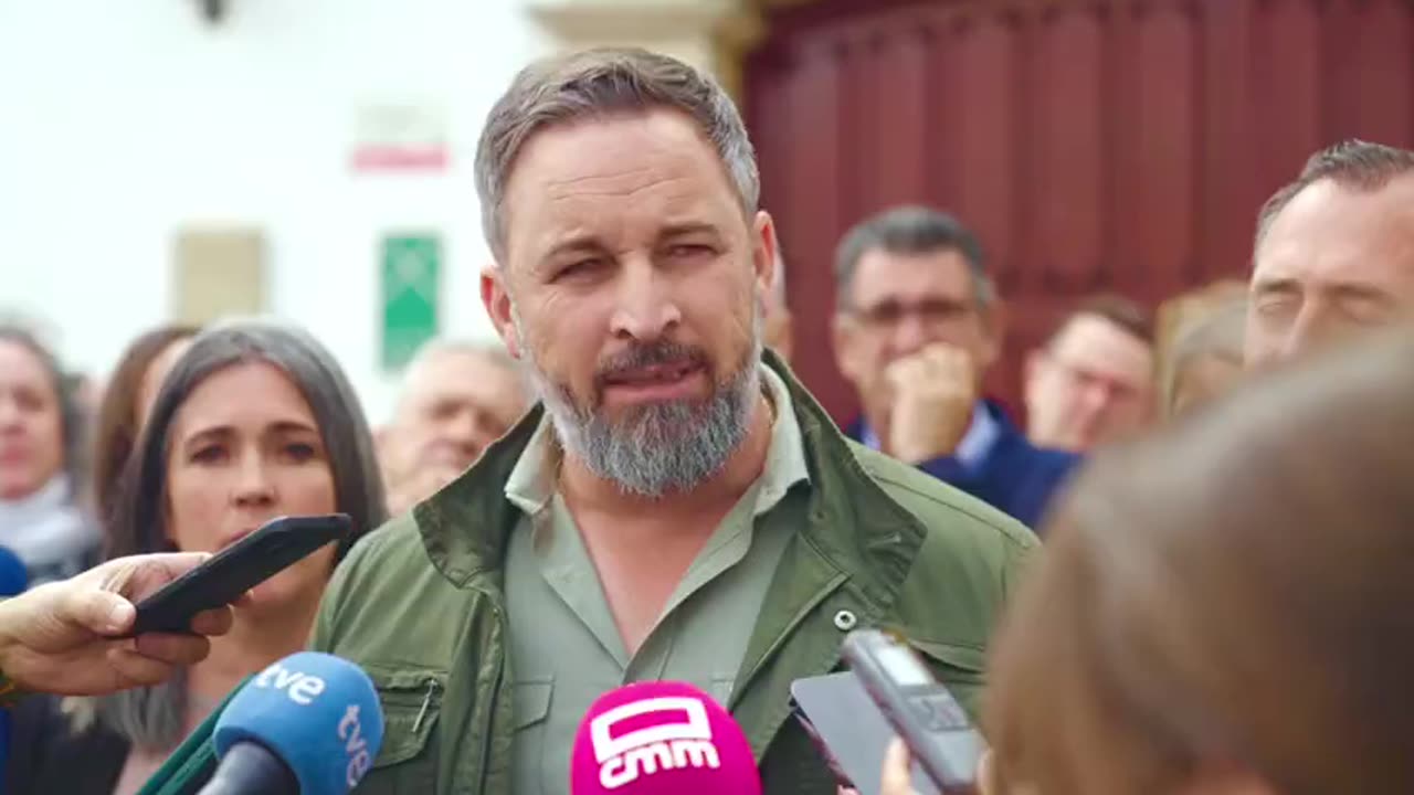 Abascal denuncia las agresiones en Vitoria contra Vox