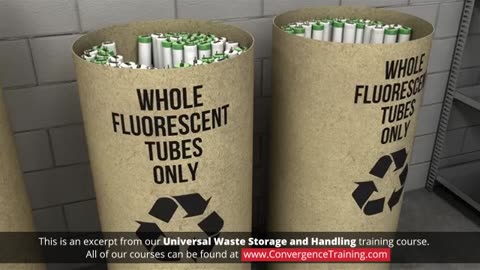 Universal Waste Storage and Handling Training