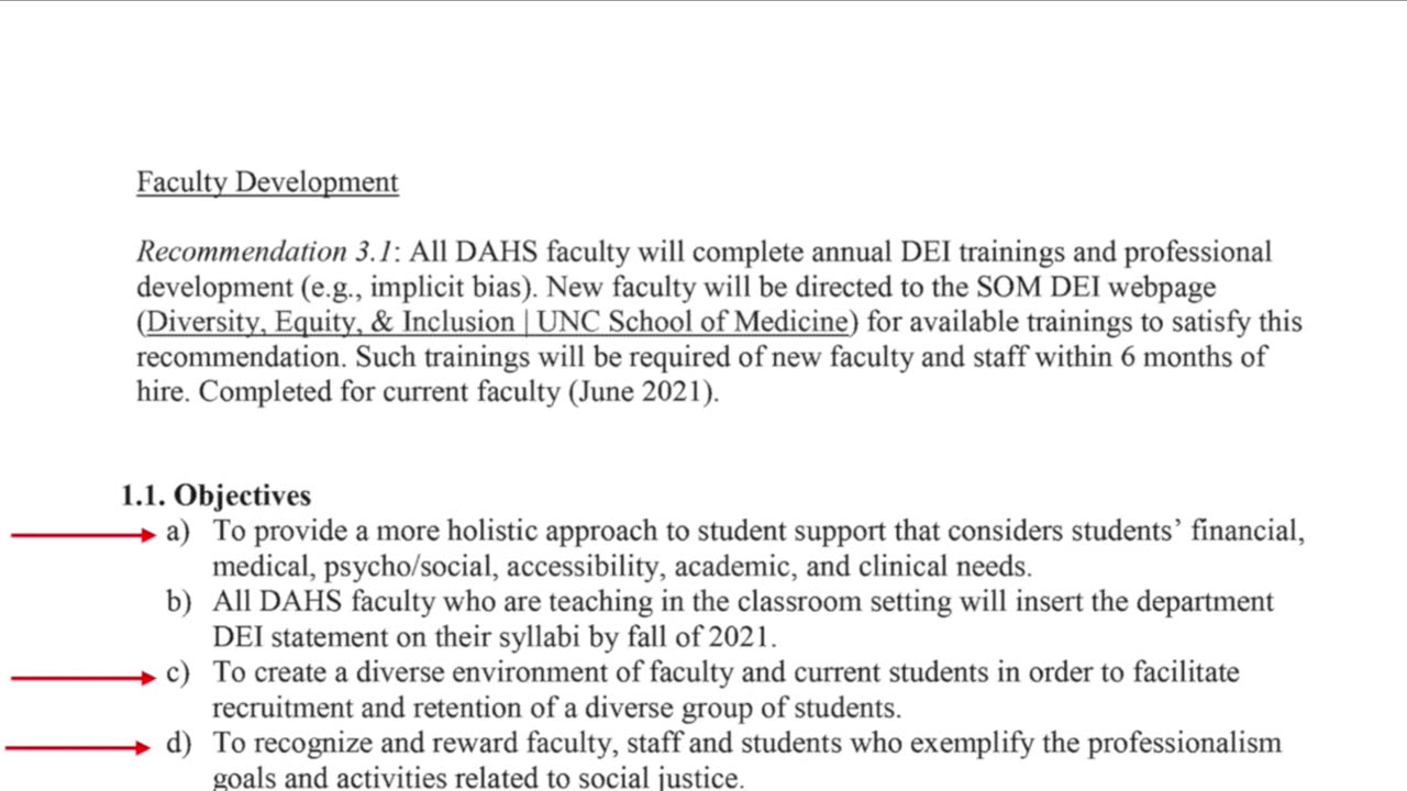 UNC DEI Programs Lead to Problematic Policies