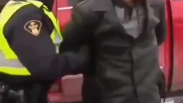 Images of a disturbing show of force now coming out to quell the movement in Canada