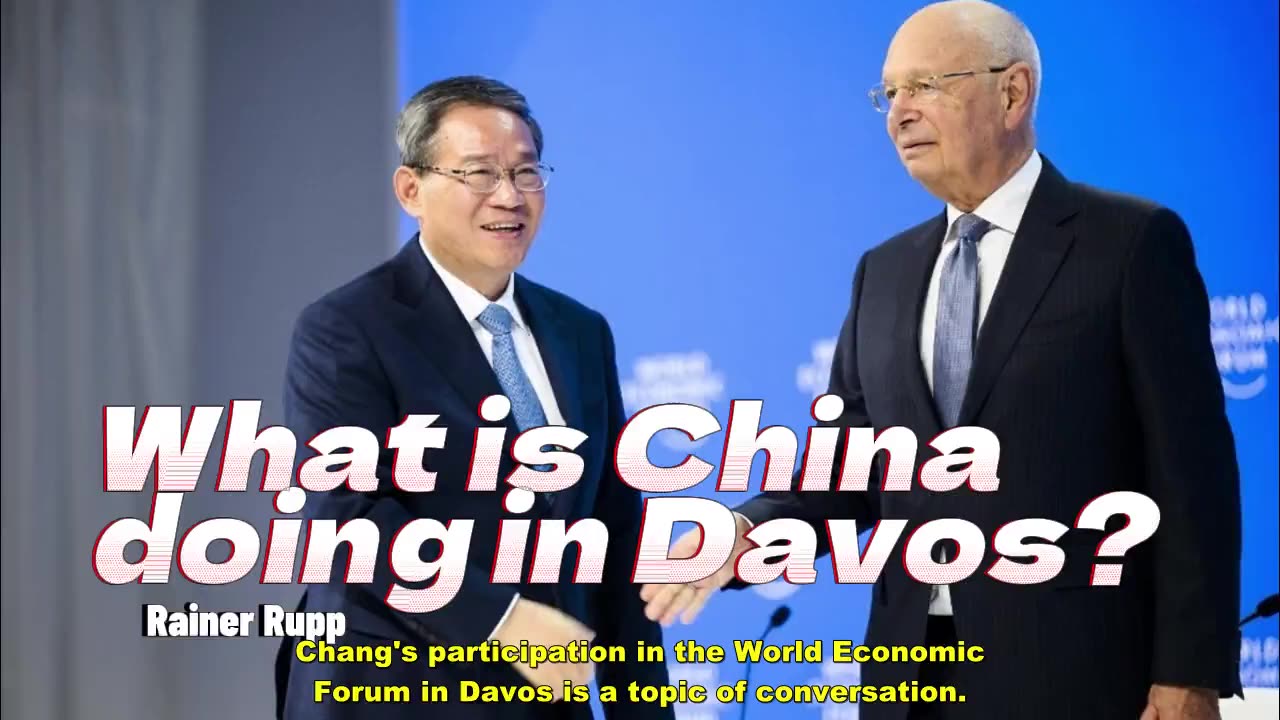 Rainer Rupp: What is China doing in Davos?