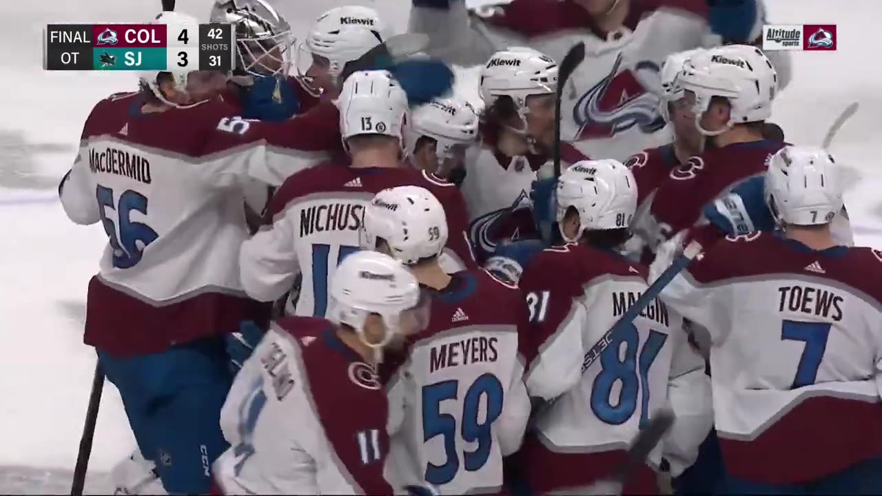 MacKinnon joins 100-point club