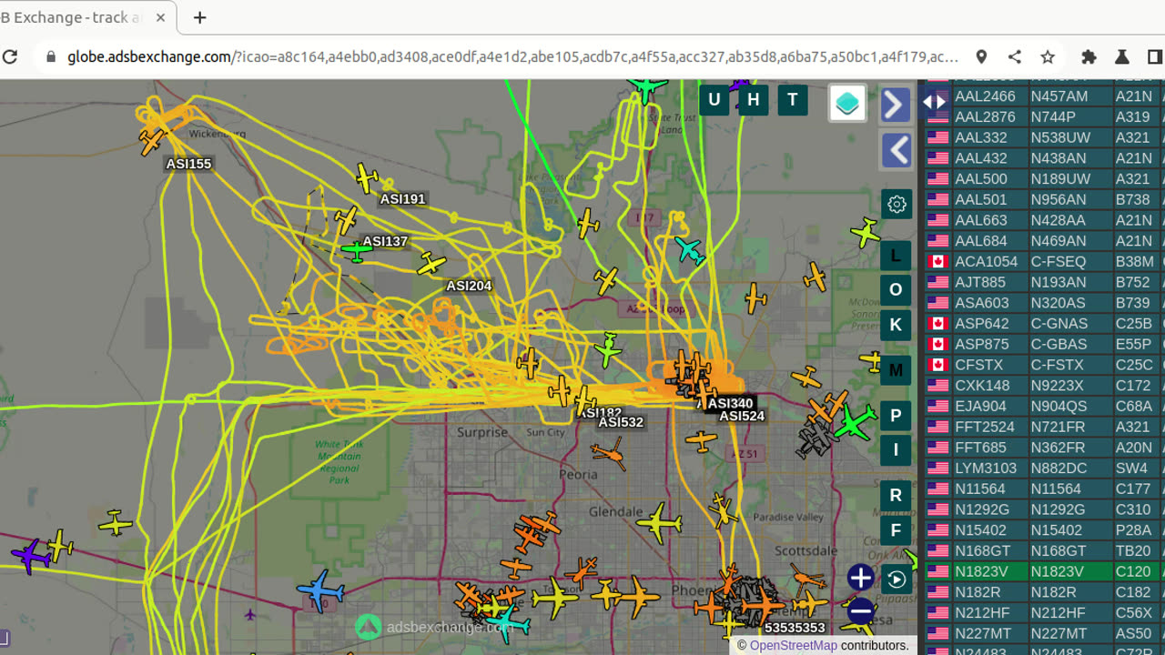 Bird Nazis N4177L N9277D been hovering over Morristown L88 - Jan 6th 2024