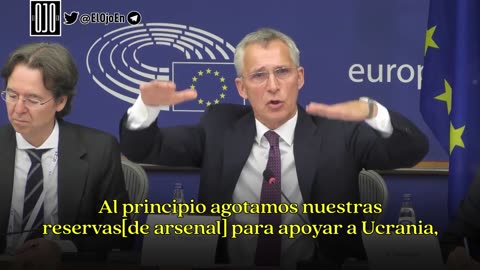 Seretario General de la OTAN Stoltenberg afirma que agotamos reservas del arsenal