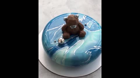 Most Satisfying Mirror Glaze Cake Decorating Compilation