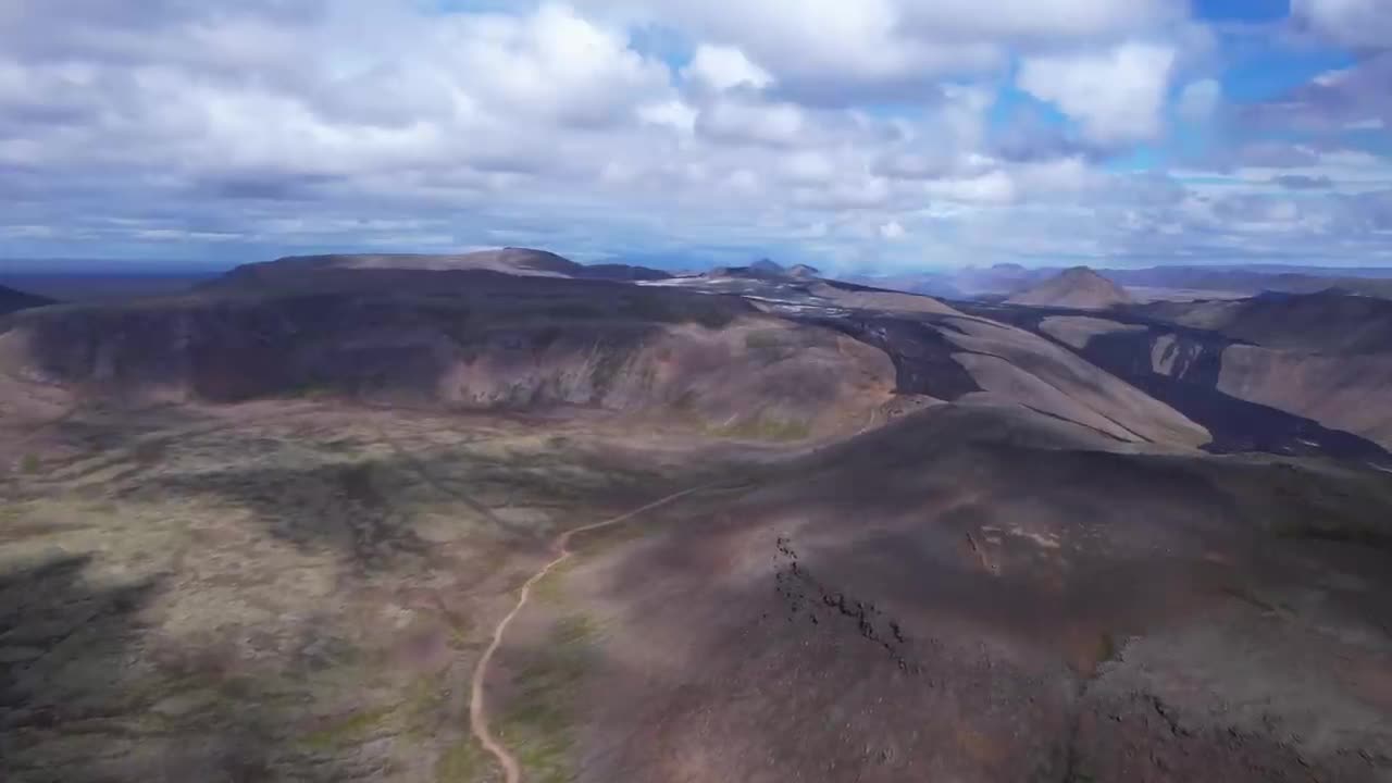 BIG NEWS - A Volcanic Eruption Just Started in Iceland - The First Video