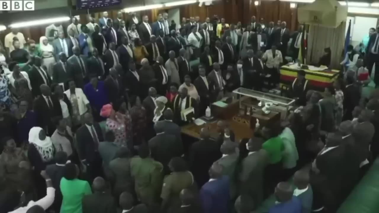 Uganda's president signs into law tough anti-gay legislation with death penalty in some cases