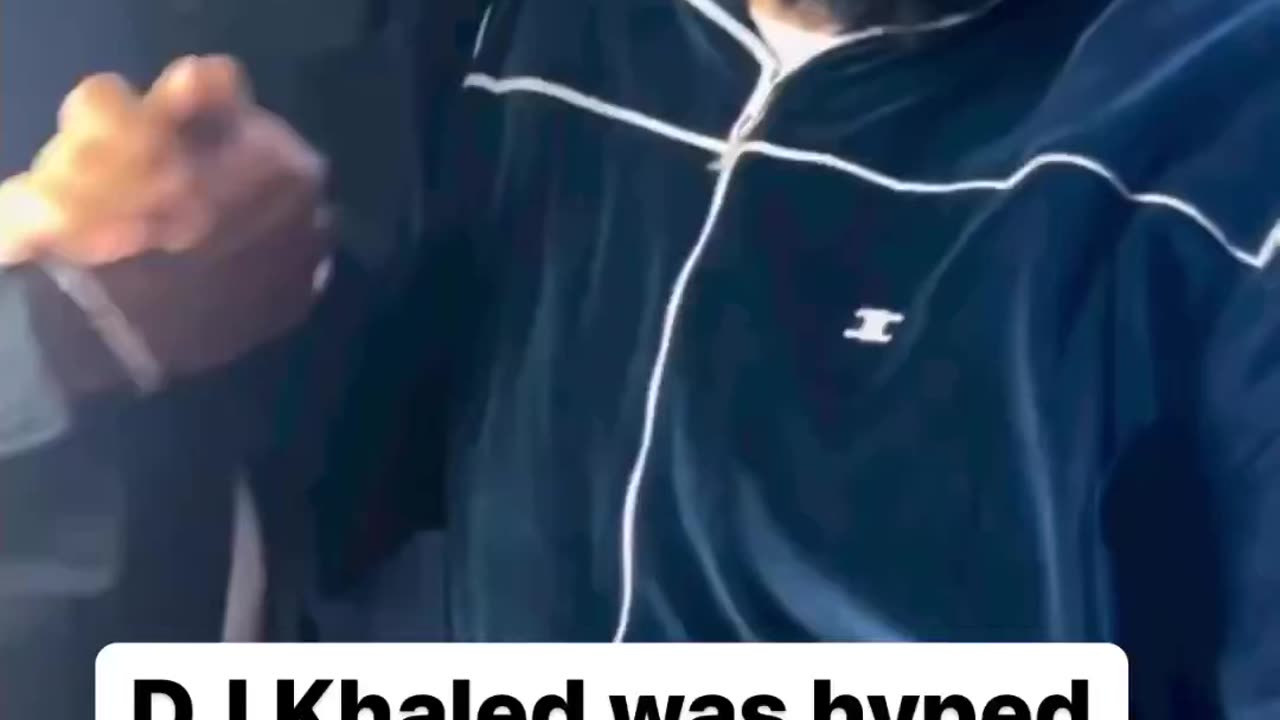 DJ Khalid was hyped talking to Jay-Z ‼️🤣