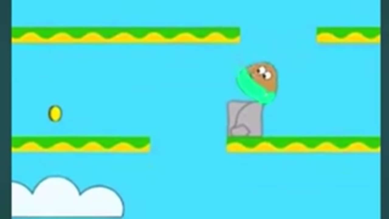 Pou gameplay: Tumble (minigame)