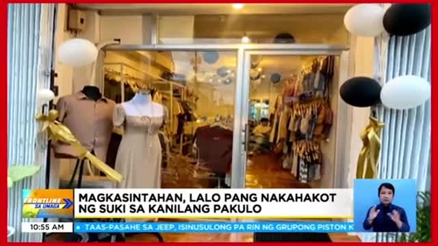 Magkasintahang boutique owners, model din ng kanilang paninda