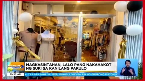 Magkasintahang boutique owners, model din ng kanilang paninda