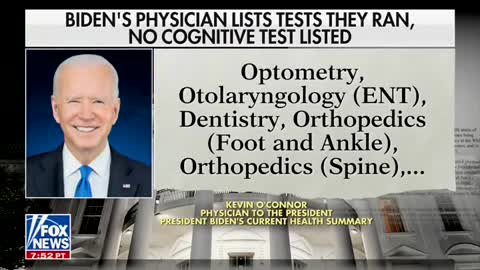 Ronny Jackson on Laura Ingraham 11/22/2021