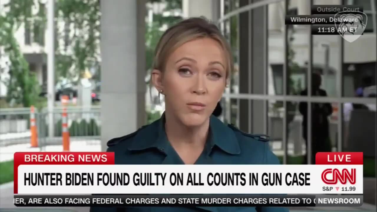 CNN’s Reid Announces Hunter Biden Being Found Guilty Like She Is Speaking at a Funeral Service