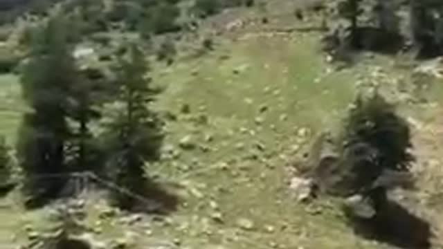 Rock Falling in Pakistan Naran kaghan