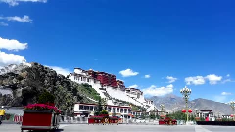 Picturesque scenery and happy mood.