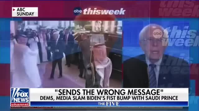Rep. Ilhan Omar rips Biden for fist-bumping Saudi Crown Prince MBS #shorts