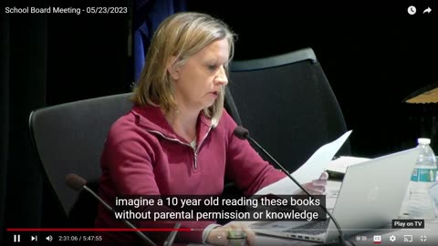 Virginia School Board Member Vicky Manning exposes sexually explicit content in school libraries