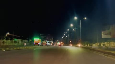 Night View of Rawalpindi