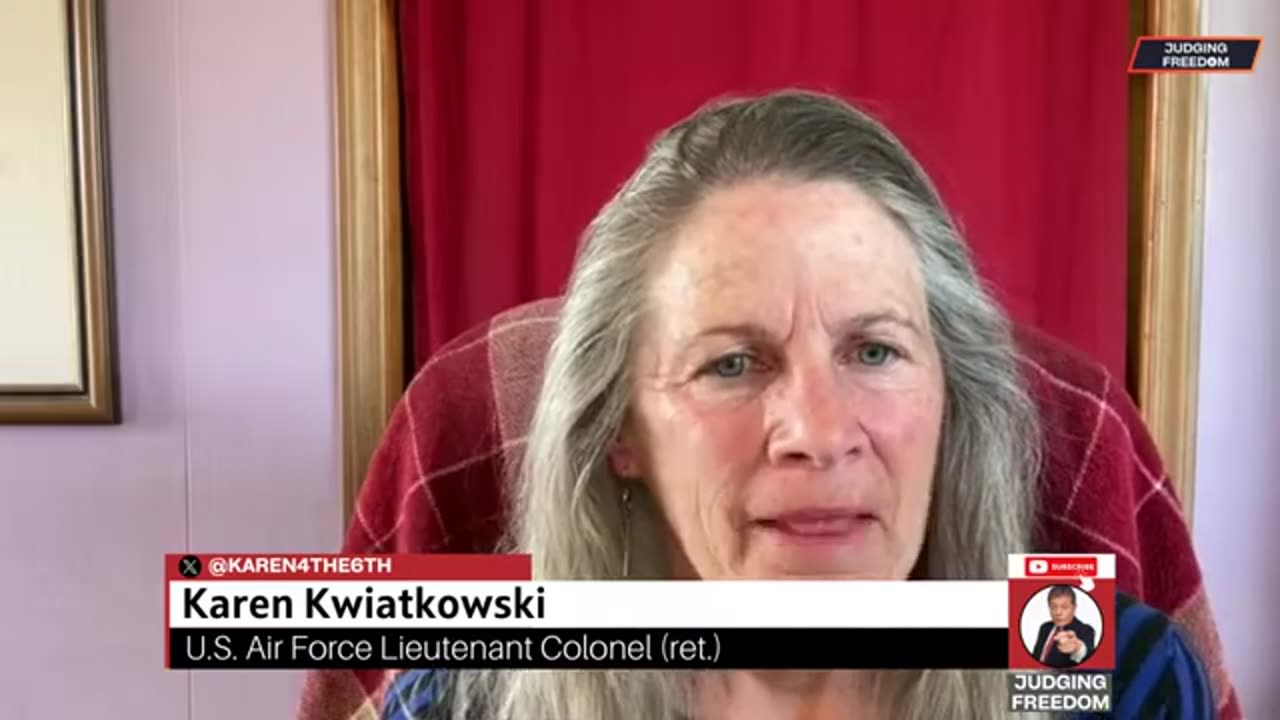 Judge Napolitano - Judging Freedom - Lt. Col. Karen Kwiatkowski: Performative War