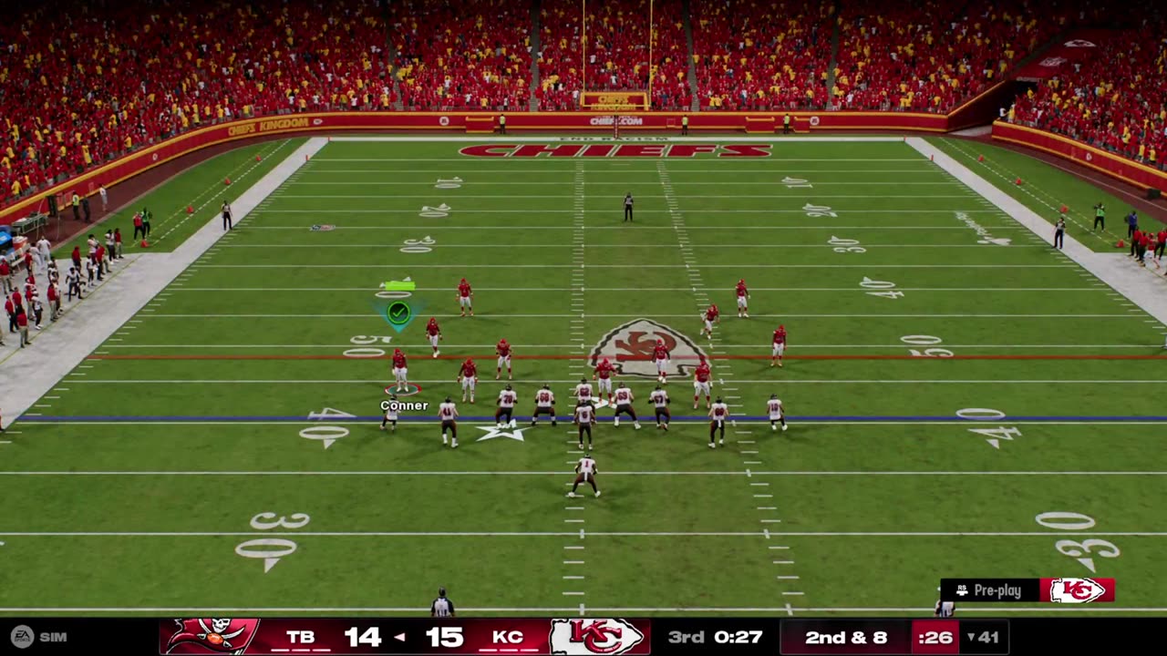 Monday Night Football - Kansas City Chiefs VS Tampa Bay Buccaneers Full Game - Madden 25