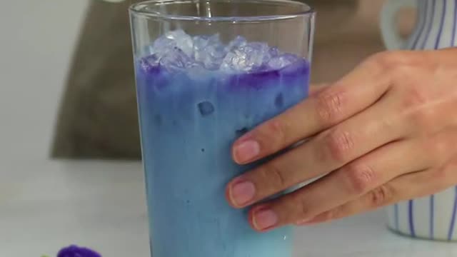 Blue Sky Ice Latte Juice