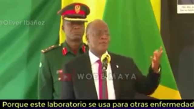 Presidente de Tanzania John Magufuli