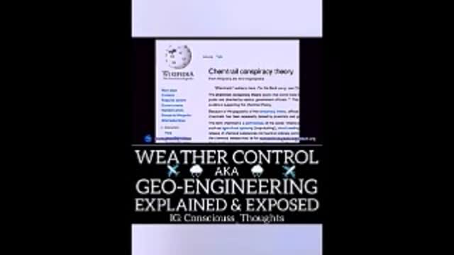 it's not a theory it's a fact what's wong with our weather?