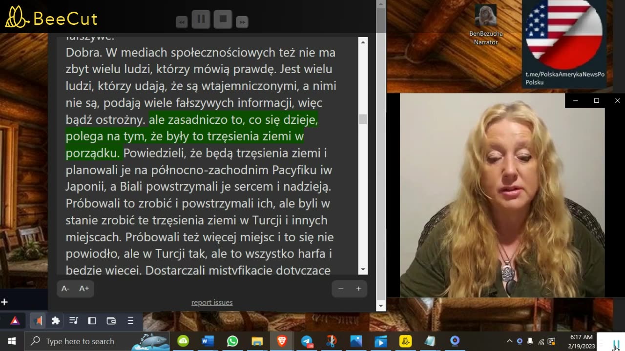 UTSAVA 02.19.23🔴🔴🔴DeSantis nie żyje! Zagrożenie bezpieczeństwa narodowego z CHIN!🔴