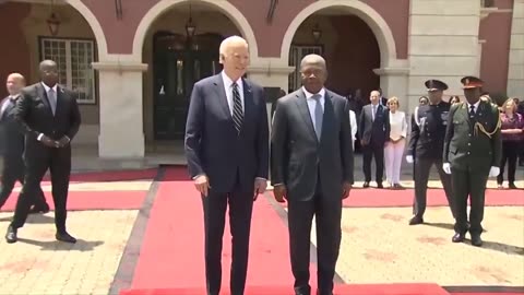 Biden Treated Like Old Man During Trans-Africa Summit