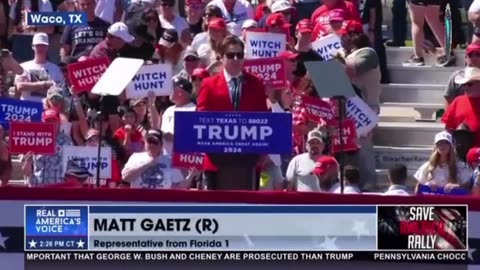 Firebrand Matt Gaetz: We Love Our God, Our Guns, Our Freedom, And Our Country!