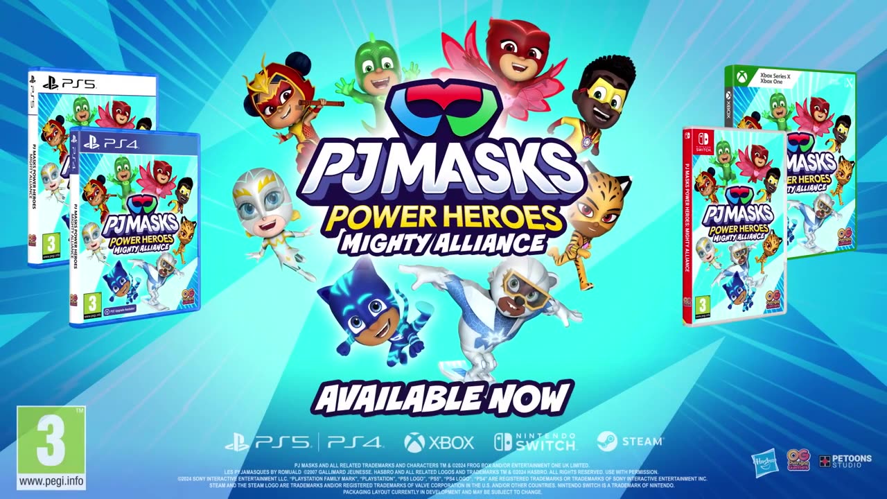 PJ Masks Power Heroes_ Mighty Alliance - Official Launch Trailer