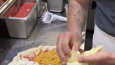 traditional Brazilian pizza! 🇧🇷🍕