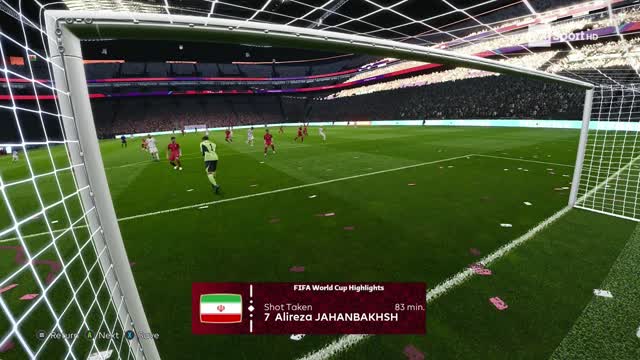 eFootball PES 2021 l The second group B match FIFA World Cup Quatar 2022 Wales v Iran