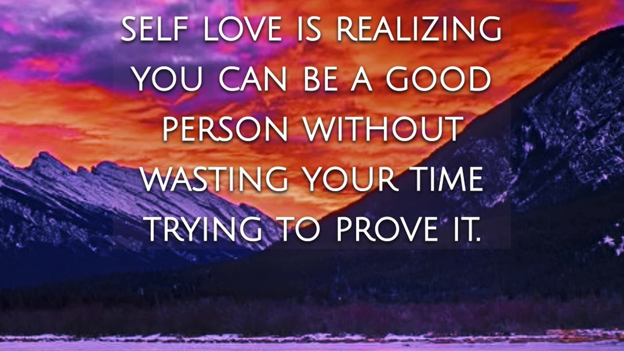 Self Love
