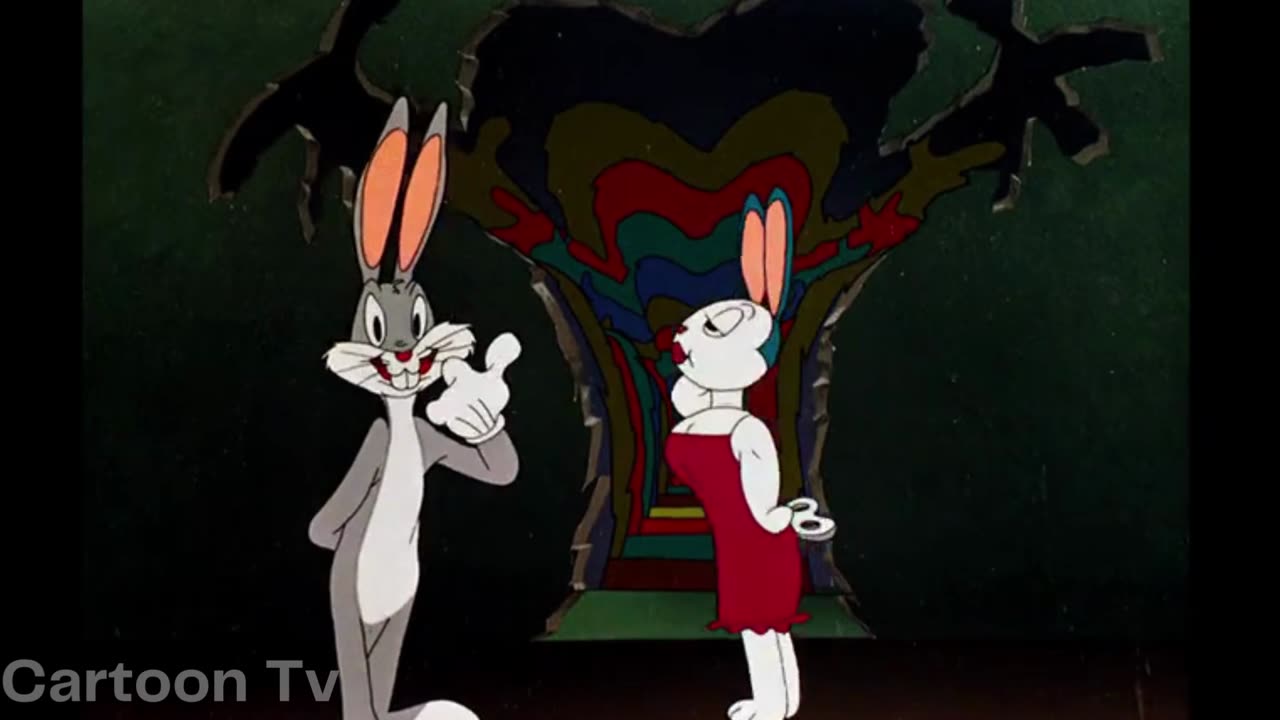 Merrie Melodies Hair-Raising Hare #cortoon #video